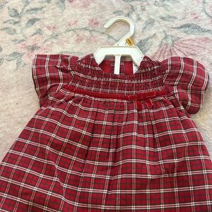 Carter's Red Plaid Formal Dress for Kids